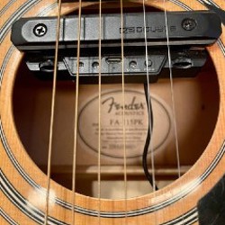 Акустическая гитара Fender FA-115PK - фото 2