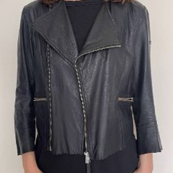 Кожаная куртка Armani Jeans - фото 2