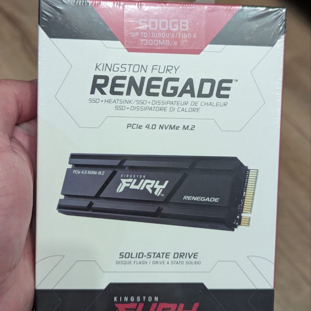 SSD M2 диск Kingston FURY Renegade