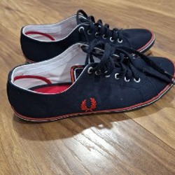 Кеды Fred Perry Kingston Twill Navy - фото 2