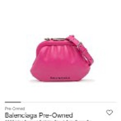 Сумка Balenciaga metallic mini - фото 4