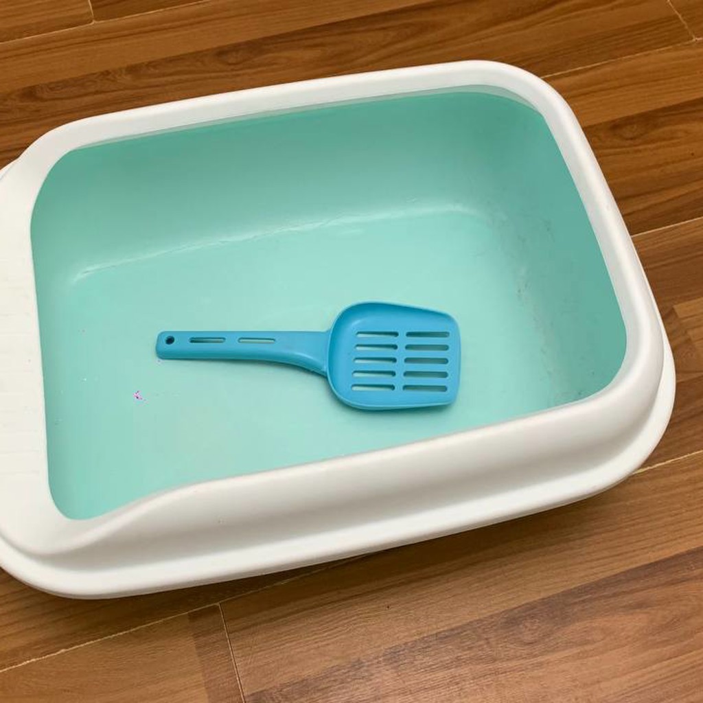 Лоток кошачий с лопаткой