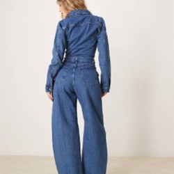 Джинсовый комбинезон ASOS DESIGN - фото 4