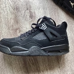 Кроссовки Air Jordan 4 Retro Black Cat - фото 4
