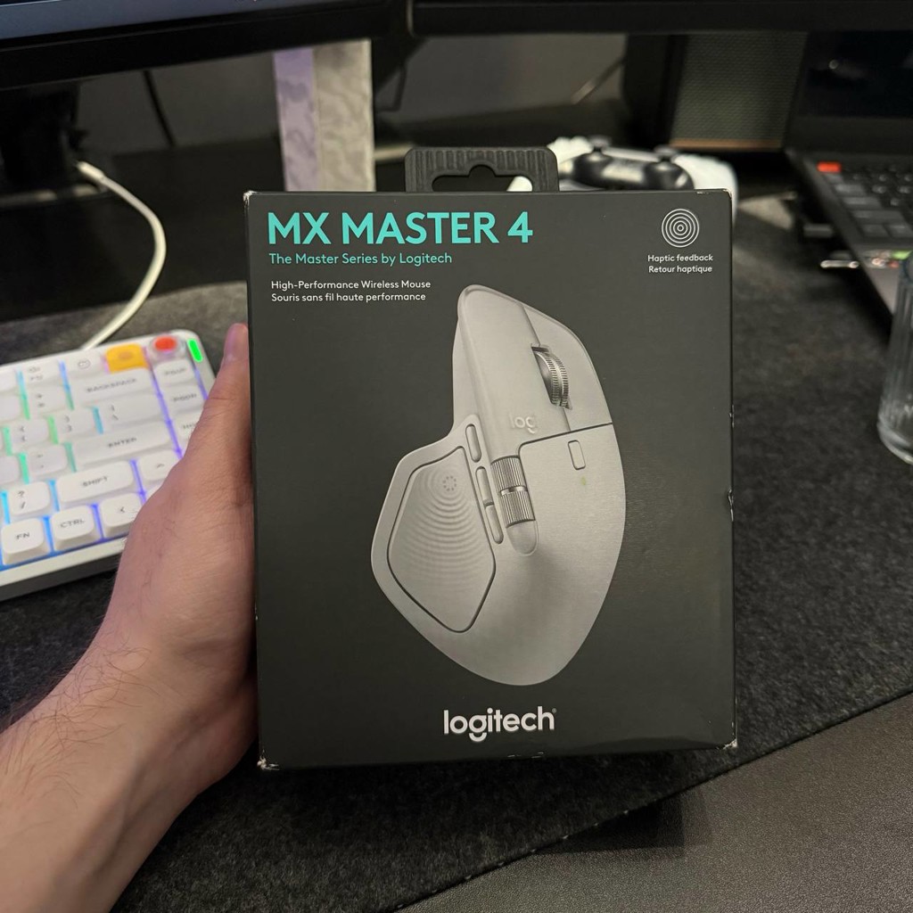 Logitech MX Master 4 (Pale Gray)
