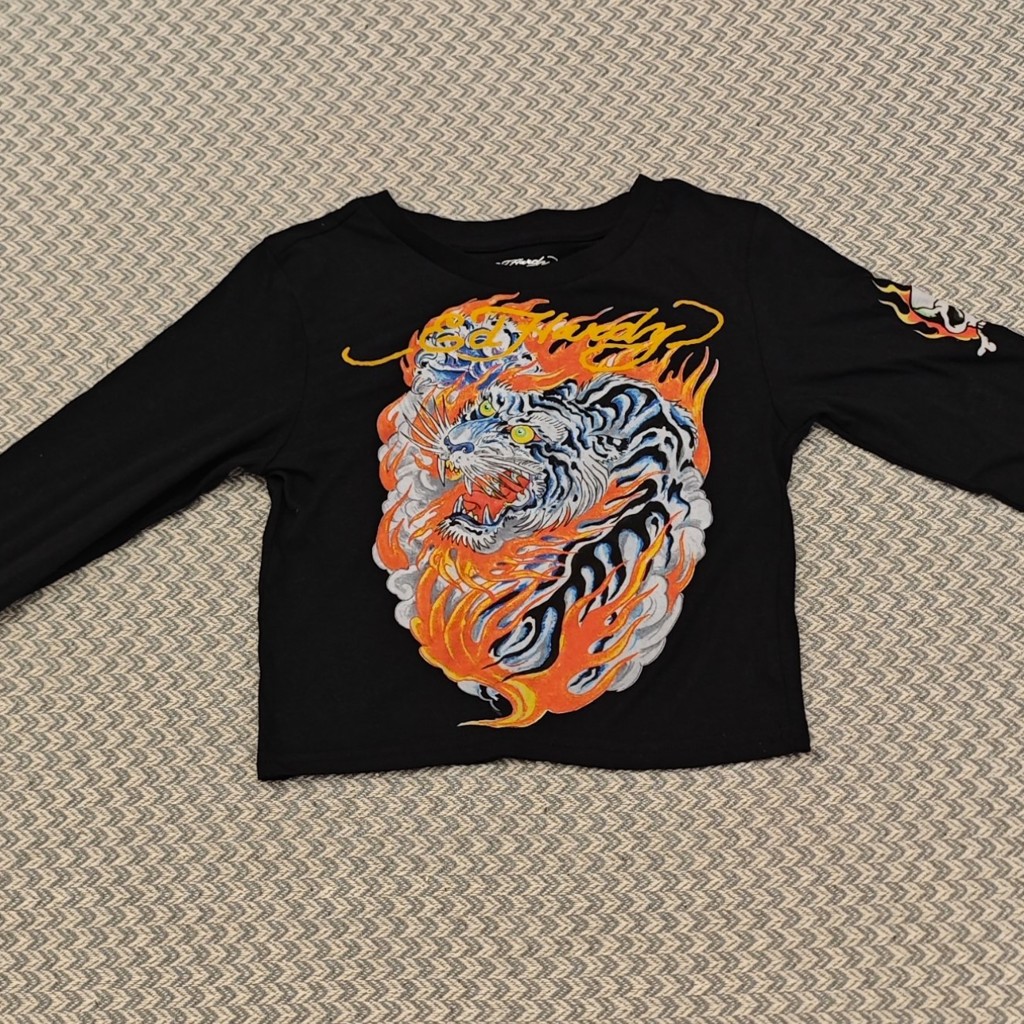 Лонгслив Ed Hardy с тигром
