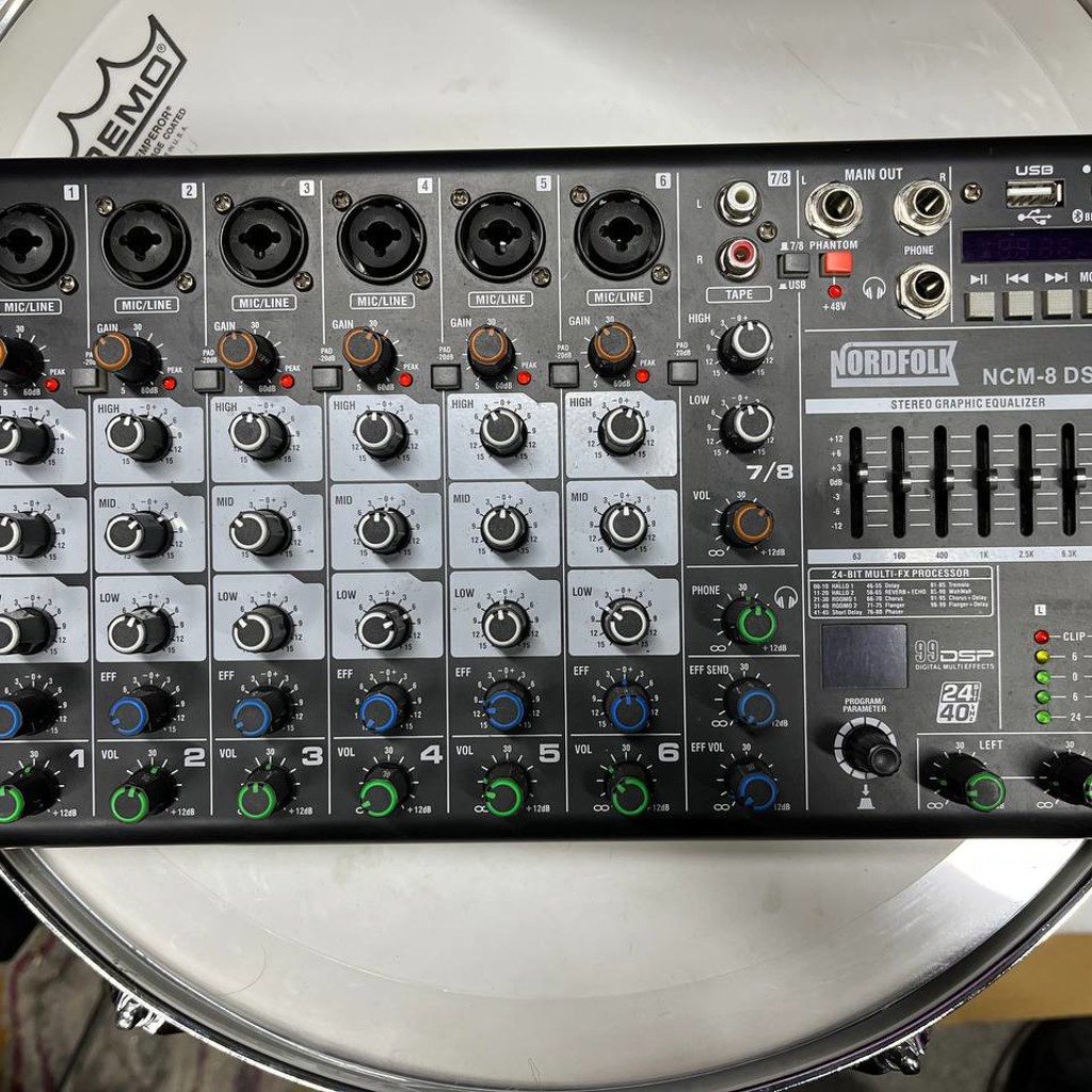 Микшерный пульт NordFolk ncm-8 dsp