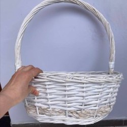Корзина плетеная - фото 2