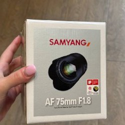 Объектив Samyang af 75 f1.8 - фото 5
