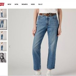 Levis - 501 CROP - фото 4
