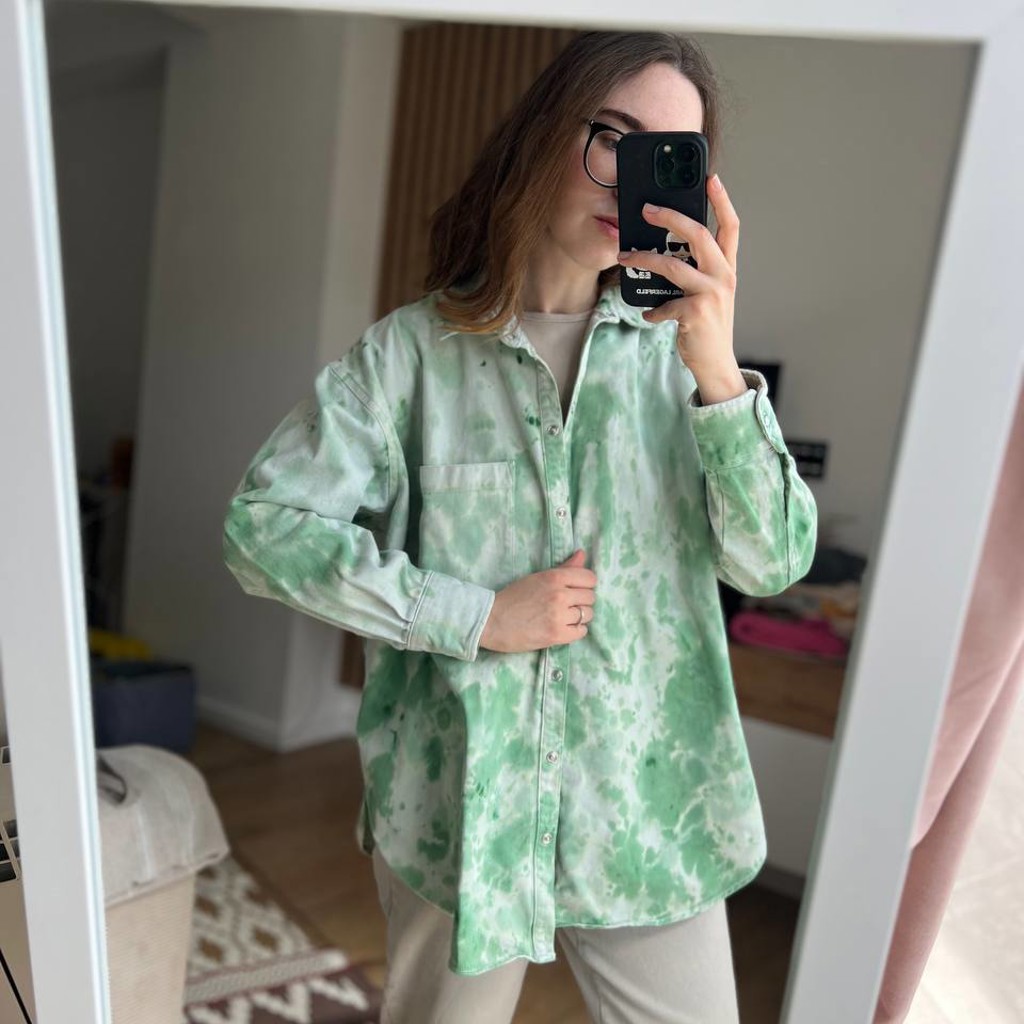 Рубашка джинсовая H&M