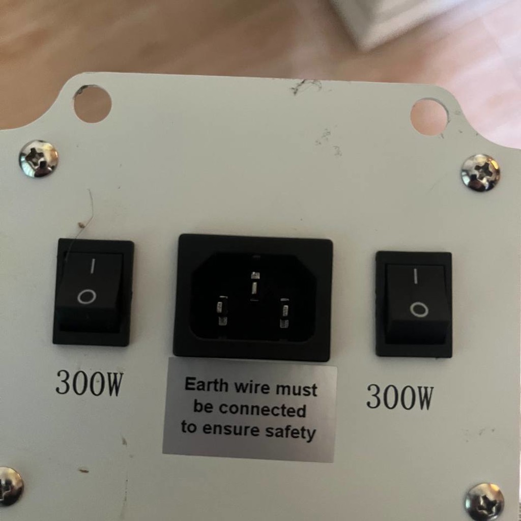 Led лампа 600w белая