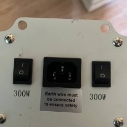 Led лампа 600w белая - фото 1