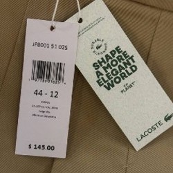Юбка LACOST Short Stretch Cotton Pleated Skirt - фото 2