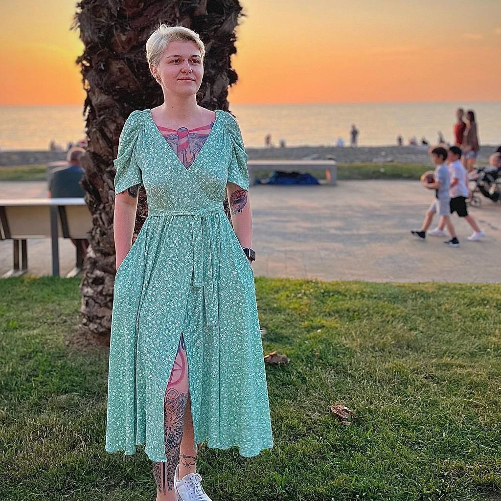 Платье с запАхом
