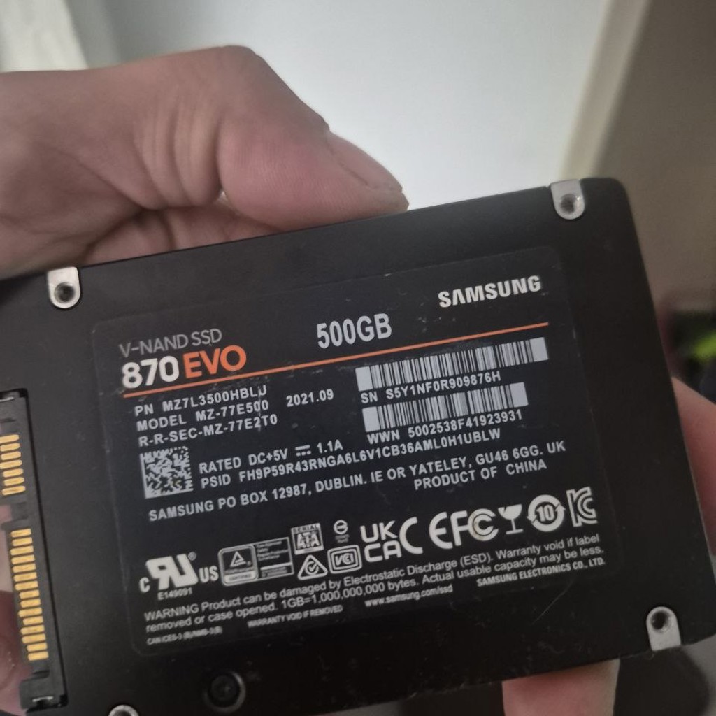 SSD SAMSUNG 870 EVO