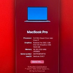 MacBook Pro 15” 2017 - фото 6