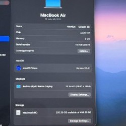 MacBook Air M2 (2023) 15” Silver - фото 5