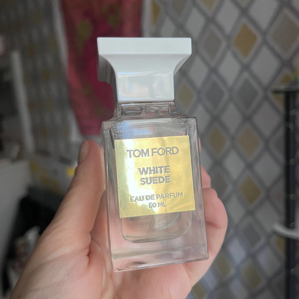 Tom Ford White Suede