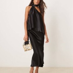 Мини-юбка tailored, бордовая - фото 1
