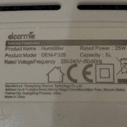 Увлажнитель XIAOMI DEERMA DEM-F323W - фото 4