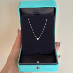 Цепочка с бриллиантом Tiffany&Co. - фото 2
