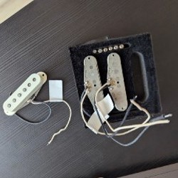Набор звукоснимателей сингл Алнико 5 для stratocaster - фото 2