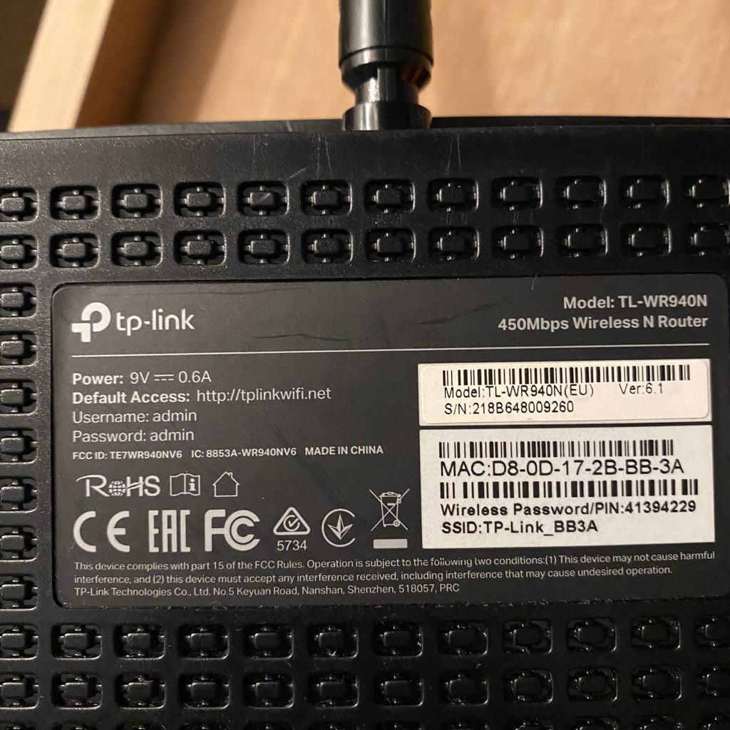 TP-Link TL-WR940N v6