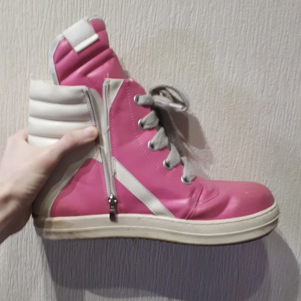 Rick Owens Geobasket Pink