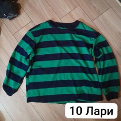 Черно-зелёный свитер - фото 1