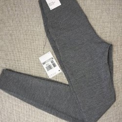 Nike One Dri-FIT серые леггинсы - фото 6
