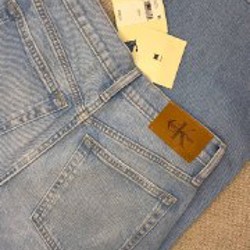 Calvin Klein High Rise Flared чёрные джинсы - фото 4