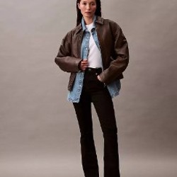Calvin Klein High Rise Flared чёрные джинсы - фото 5