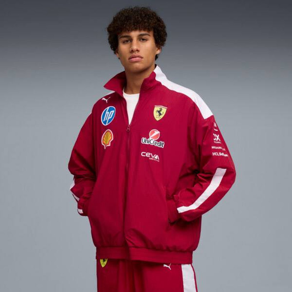 Куртка Scuderia Ferrari 2025 Drivers T7 Oversized Jacket