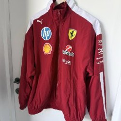 Куртка Scuderia Ferrari 2025 Drivers T7 Oversized Jacket - фото 2