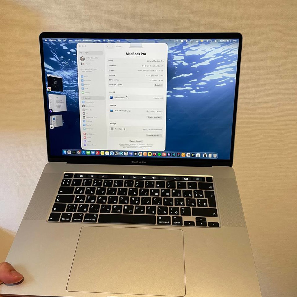 MacBook Pro 16” (2019)