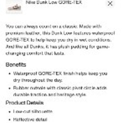 Nike Dunk Low GORE-TEX - фото 9