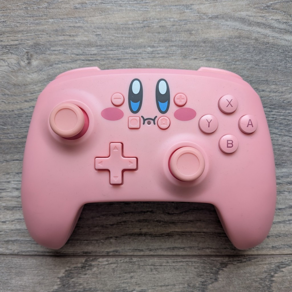PowerA Wireless Controller Nintendo Switch Kirby Mouthful