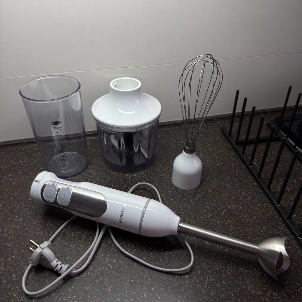 Блендер KUMTEL HHB-02 WHITE