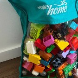 Пакет кубиков лего - фото 1