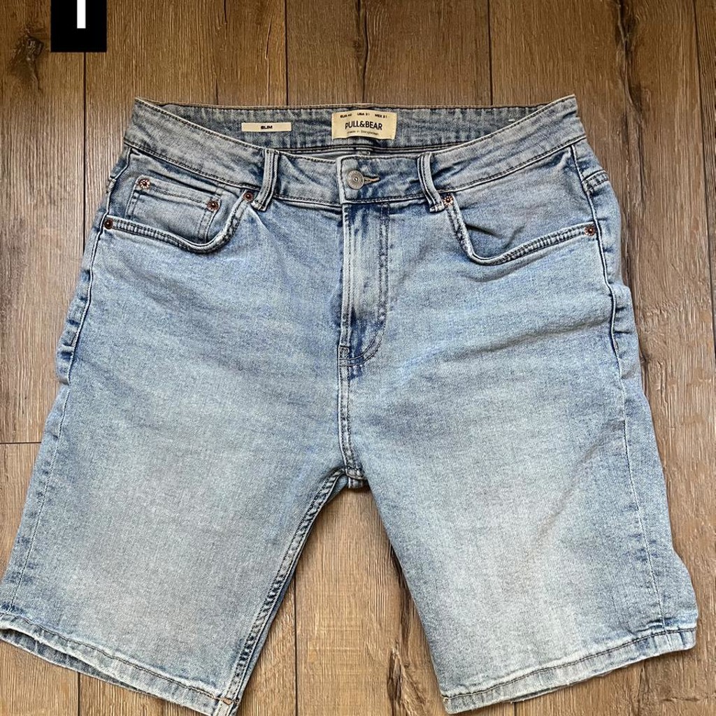 Джинсовые шорты Pull&Bear