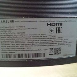 Гнутый монитор Samsung С24А390FHI - фото 2