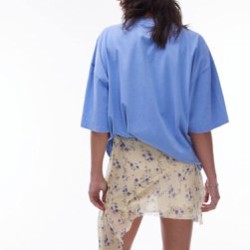 Юбка Topshop Asymmetric Skirt - фото 3