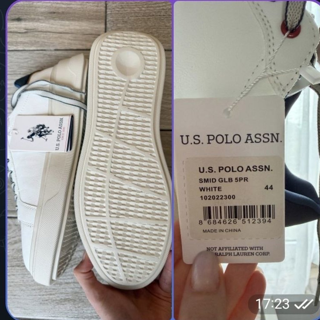 Кроссовки US Polo