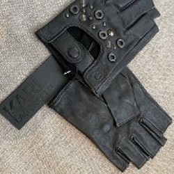 Кожаные перчатки Karl Lagerfeld - фото 2