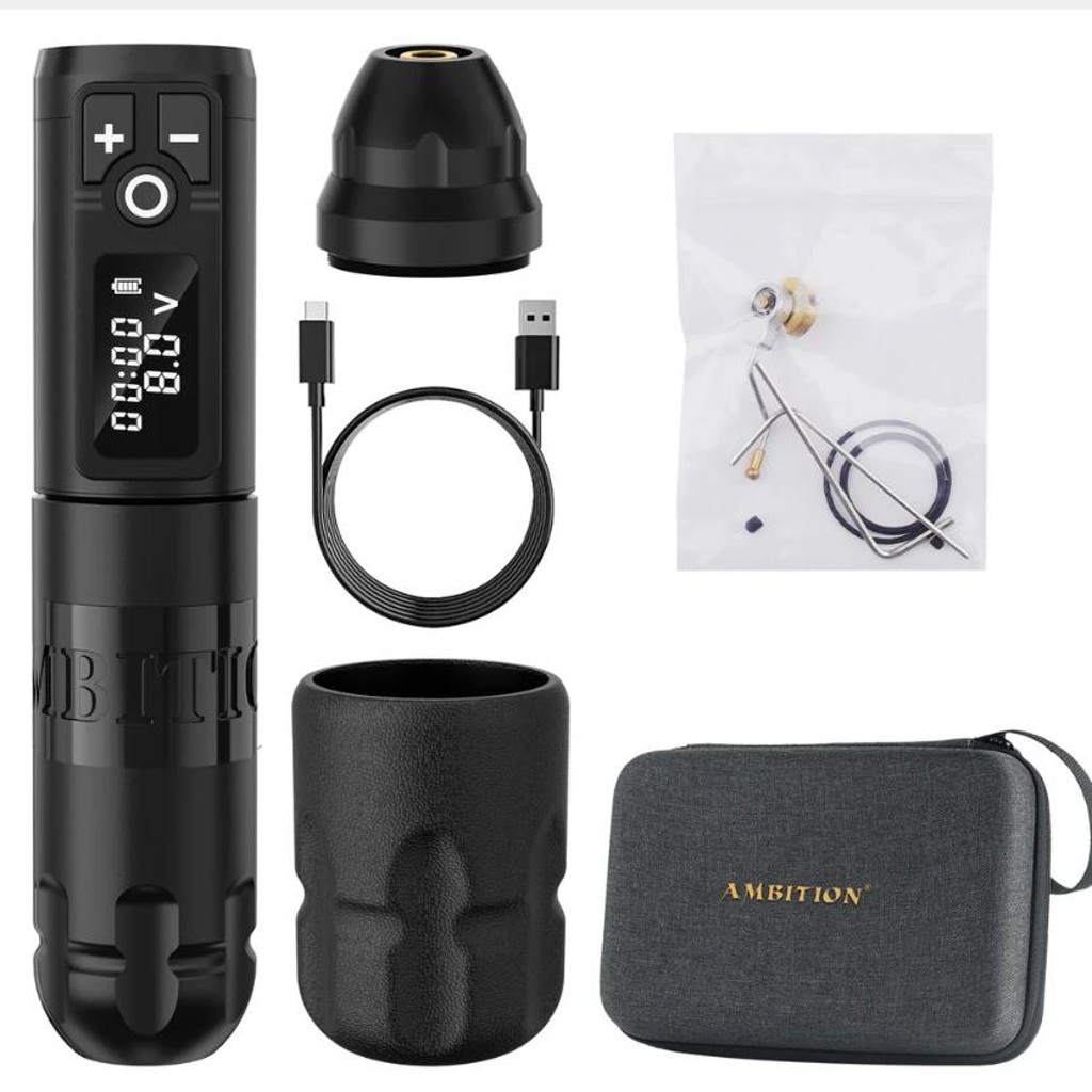 Ambition Soldier Wireless Tattoo Machine Pen