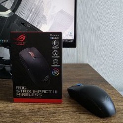 Игровая мышь беспроводная Asus Rog Strix Impact III Wireless - фото 2