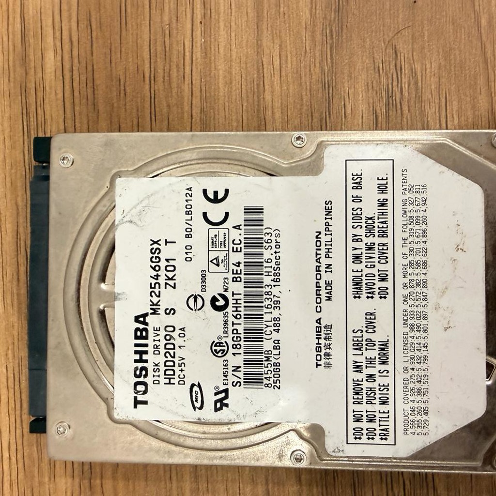 Жёсткий диск Toshiba