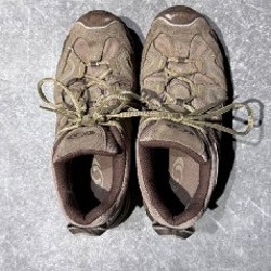 Salomon vintage suede gore-tex hiking shoes - фото 4