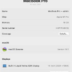 MacBook Pro 14” M1 - фото 3